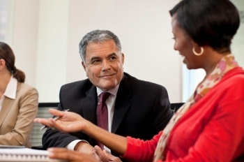 FA consulting with clients
